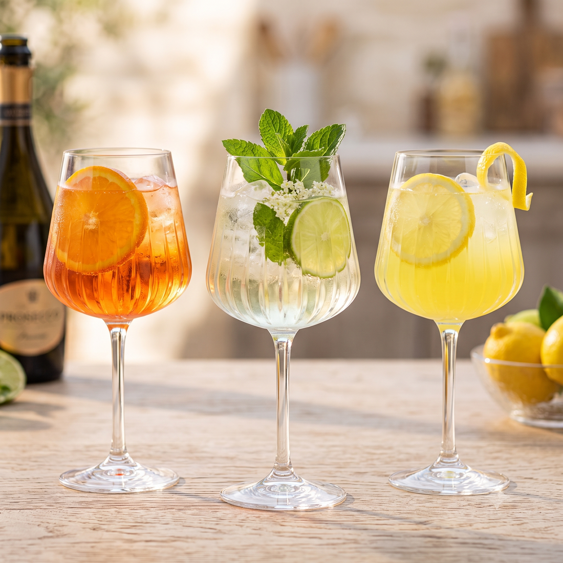 3 lyxiga Spritz-recept (och hemligheten bakom en drink som inte blir blaskig)