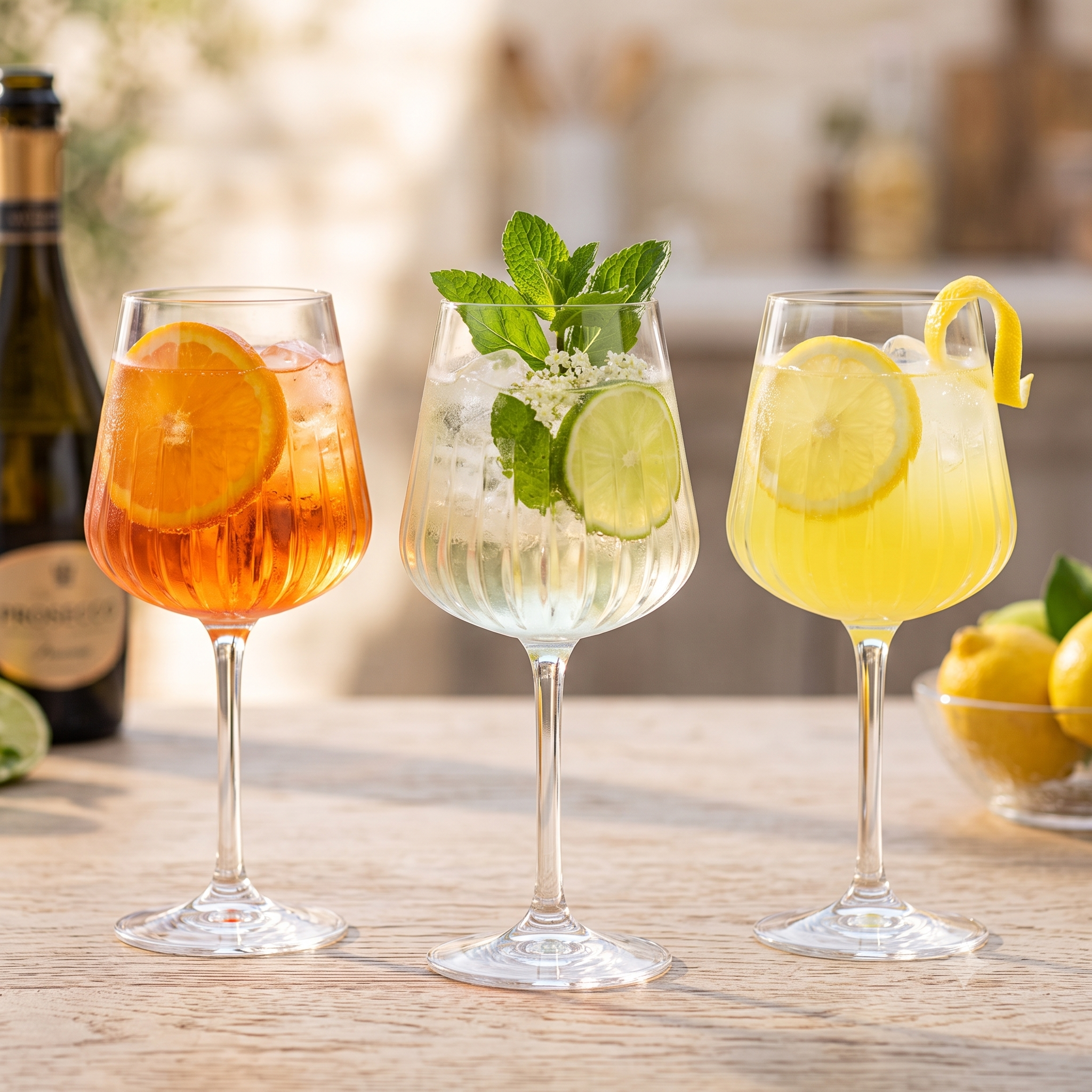 3 lyxiga Spritz-recept (och hemligheten bakom en drink som inte blir blaskig)