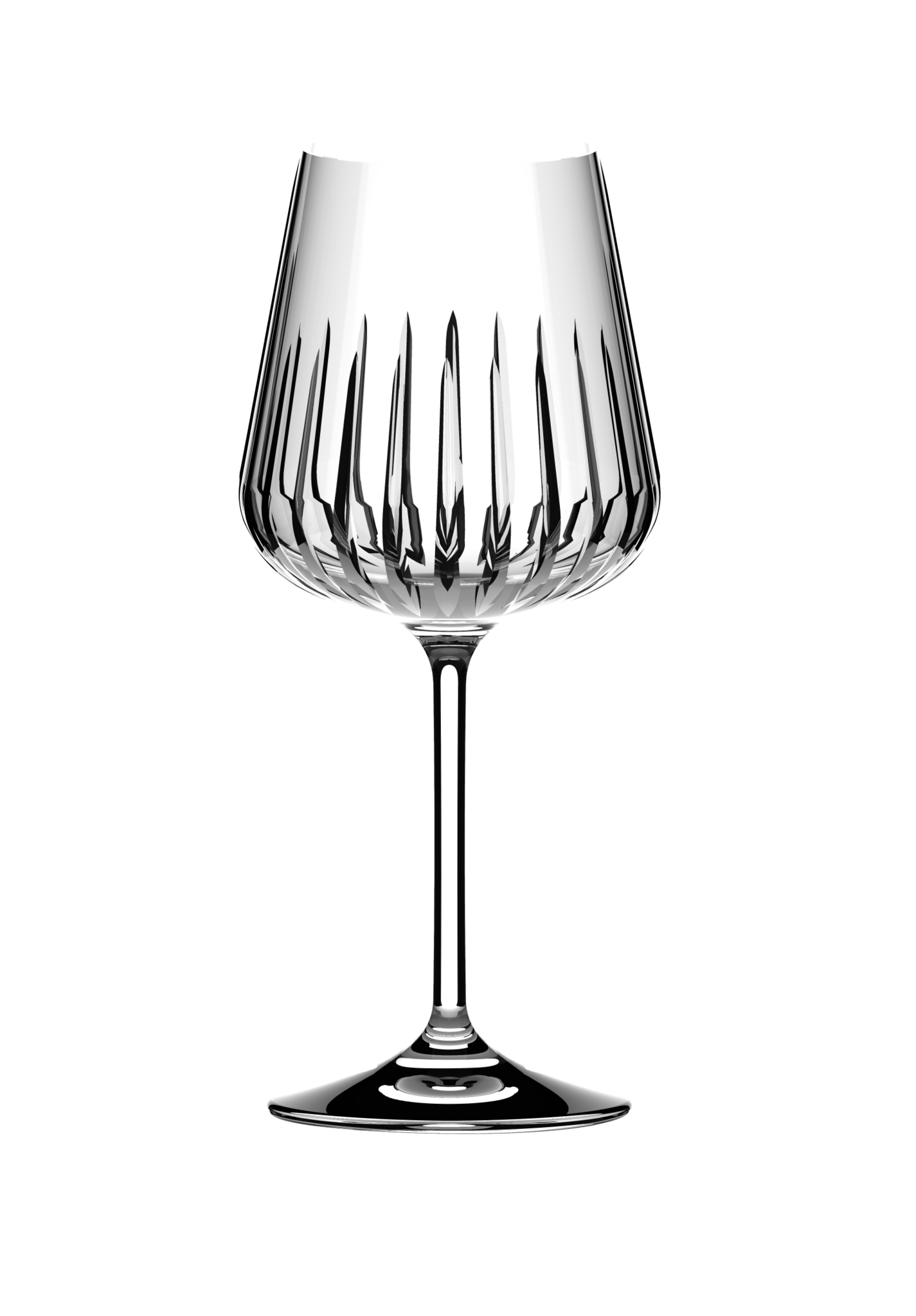 Tomt spritzglas i kristall